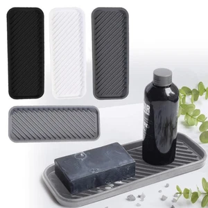 Silikon Küche Abtropfmatte Spüle Abtropfpad Arbeitsplatte Seifenschale Aufbewahrung Tablett - Bild 1 von 24