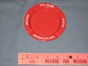Vintage Coca-Cola Metal Ashtray - Picture 1 of 2