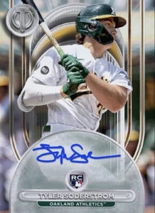 2024 Topps Tribute Auto Rookie RC Signature TYLER SODERSTROM Digital - Picture 1 of 1