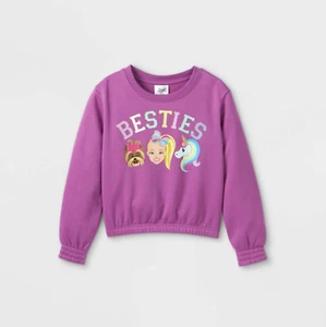 Girls' JoJo Siwa Sweatshirt - Purple, XL (14-16) - Picture 1 of 3