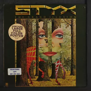 STYX: the grand illusion A&M 12" LP 33 RPM - Picture 1 of 2
