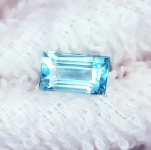 1.42 Ct Loose Gemstone Natural Tourmaline Untreated Certified Princess Cut AAA+ - Picture 1 of 9