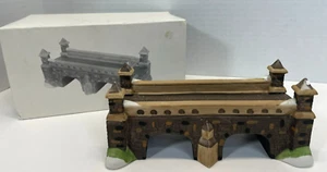 Colección Heritage Village Dept 56 "Stone Train Tressel" #5981-1 1988 RETIRADO - Imagen 1 de 7