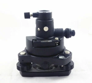 NEW BLACK THREE-JAW TRIBRACH & ADAPTER W/OPTICAL FITS PRISM - Picture 1 of 5