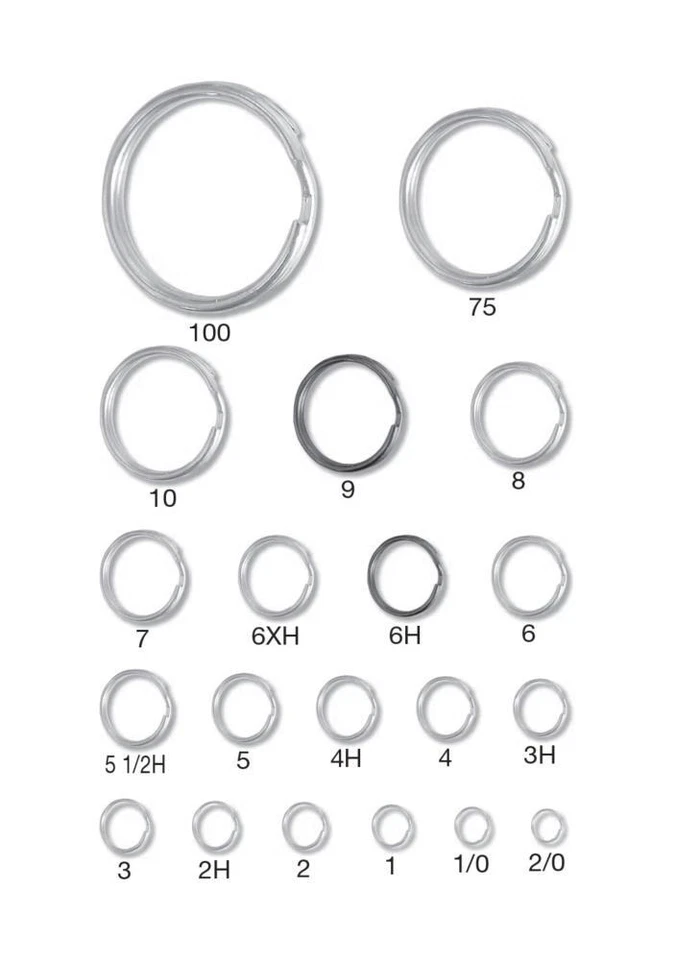 ROSCO Sprengringe aus rostfreiem Stahl 4,3mm bis 29mm ab 5 St Spaltringe - Bild 1 von 3