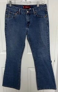 Jeans vintage Levi's donna Y2K 518 superlow bootcut blu taglia 11 JR 32”X30” USATI IN OTTIME CONDIZIONI! - Foto 1 di 17