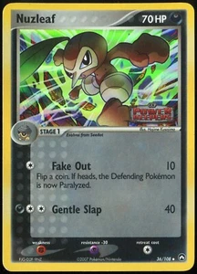 Nuzleaf 36/108 Reverse Holo Stamped | PL | Ex Power Keepers | Pokemon TCG - Picture 1 of 5