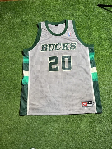 Nike Rewind 1982 Milwaukee Bucks Gary Payton NBA Jersey Men's XXL Swingman +2" Cover