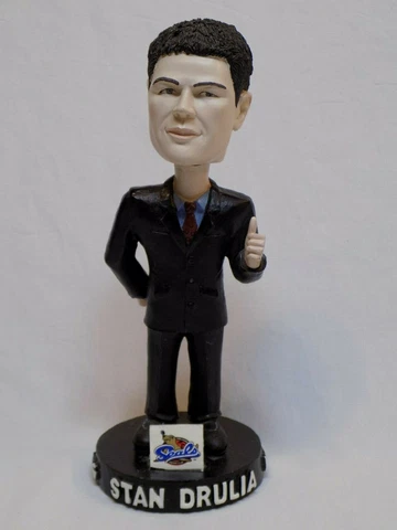 Coach Stan Drulia Hockey Player Bobblehead SPHL ACHL MinorLeague Orlando Florida Cover