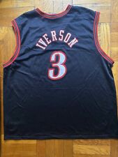 Vintage Allen Iverson Champion Jersey Size 48 Extra Large