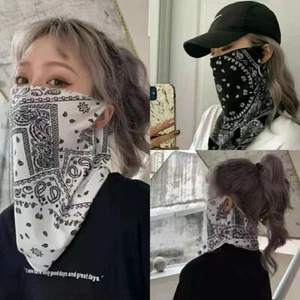Fashion Sunscreen Mask For Men Women Summer Face Neck UV Protection Ear Scarf - Imagen 1 de 15