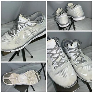 Nike Free TR Fit 4 Sz 8 Women Gray Running Shoes EUC YGI E0S-55 - Picture 1 of 11