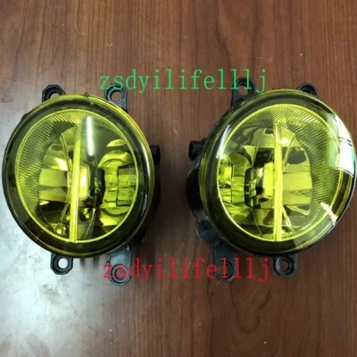 2x Para Toyota Matrix 2009-2012 Coche Delantero Izquierdo Derecho Luz Antiniebla Amarillo Cubierta LED Foto 1 de 2