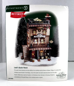 Dept 56 Dickens Village Leeds Oyster House 56-58446 Retired 1999 Christmas READ - Picture 1 of 17