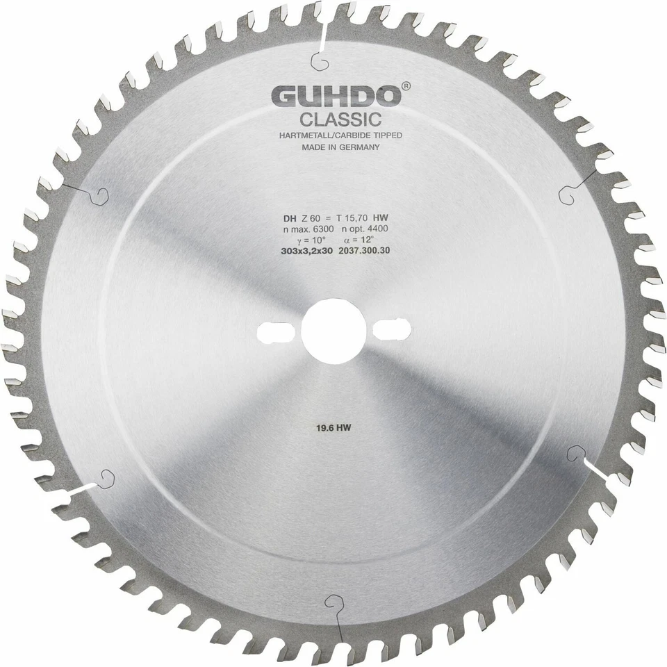 GUHDO 303x30mm Z60 DH HW-Kreissägeblatt (2037.300.30)