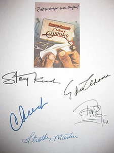 Cheech and Chong's Up In Smoke signiertes Filmdrehbuch X5 Cheech Marin Tommy - Bild 1 von 1