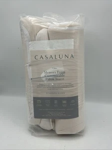 Casaluna Firm Memory Foam Customizable Pillow Insert Standard Queen - Picture 1 of 6