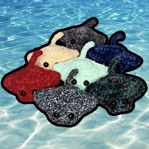Mystery Mini Stingray Crochet Plushie, Gift Ideas, Stuffed Animal, Mini Plushie - Picture 1 of 3
