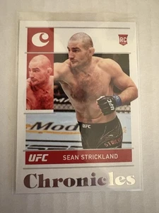 2022 Panini Chronicles Sean Strickalnd rookie card MMA UFC  1.00 shipping - Picture 1 of 2