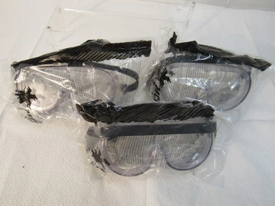 MCR Safety Goggles Clear Lense 2235R Lot of 3 Pairs - Image 1 of 4