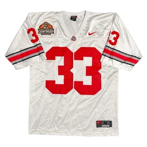 2007 Ohio State Buckeyes Fiesta Bowl BCS National Championship Nike Jersey M - Picture 1 of 5