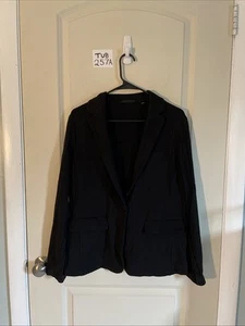 Uniqlo Black Soft Blazer women’s size L - Picture 1 of 5