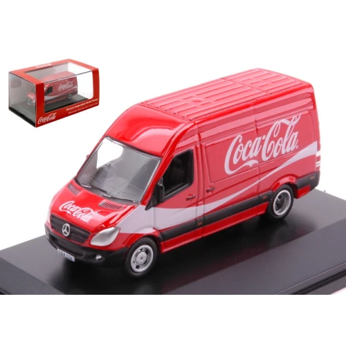 MERCEDES SPRINTER COCA COLA 1:76 Oxford Veicoli Commerciali Modellino Nuovo - Immagine 1 di 3