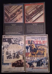 THE BEATLES (4) CASSETTES - Picture 1 of 2