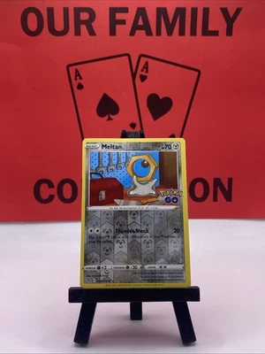 Meltan 045/078 Pokémon GO Pokemon TCG Reverse Holo Common 2022 LP - Image 1 of 4