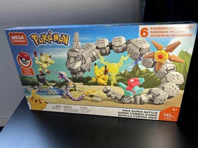 MEGA Construx Pokemon Onix Super Battle - 745 piezas - FVR55 - 2018 SELLADO - RARO Foto 1 de 4