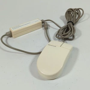 Microsoft "Dove Bar" InPort PS/2 2 Button Ball Mouse - Picture 1 of 8