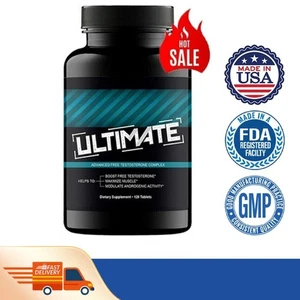 Nugenix ULTIMATE Testosterone Booster Supplement for Men 120 Capsules - Picture 1 of 5