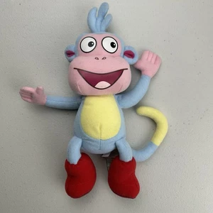 VTG 2002 Gund Dora The Explorer Monkey Boots Plush Pocket Size Pal Viacom 10” - Picture 1 of 12