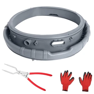 Washer Door Boot Seal Gasket for Samsung WF448AAP/XAA WF448AAW/XAA WF431ABP/XAA - Picture 1 of 5