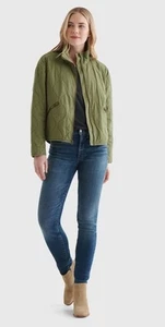 Chaqueta acolchada verde oliva Lucky Brand para mujer talla XL - Imagen 1 de 7