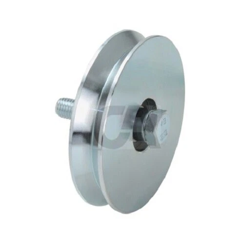 RUOTA RUOTE PER CANCELLO CANCELLI SCORREVOLE GOLA V ZINCATA CON BULLONE - Immagine 1 di 1