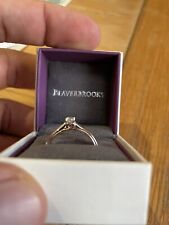 18ct Rose Gold Diamond Engagement Ring- Size P (4months Old From Beaver Brooks)