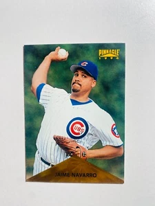 1996 PINNACLE #22 JAIME NAVARRO NM-MT MLB BASEBALL CARD - Picture 1 of 2
