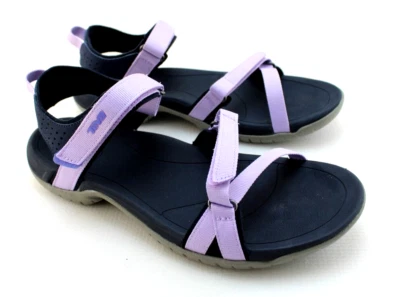 Nuevas sandalias deportivas de trail para mujer TEVA Terra talla 10 púrpura lila impermeables Foto 1 de 4