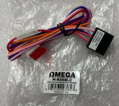 NEW Omega Omegalink Excalibur H-RS6BLC Omega Low Current Ignition Power Harness - Imagem 1 de 3
