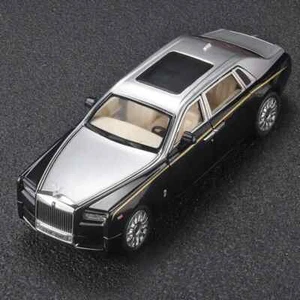 1:24 RR Phantom Diecast Toy Car - Zinc Alloy Pull Back Sound & Light Gift KIDS - Picture 1 of 27
