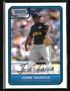 Jose Garcia 2006 Bowman Draft Picks & Prospects Refractor #FG45  Baseball Card