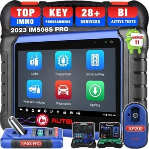 AUTEL IM508S XP400 PRO OBD2 Diagnóstico Programación de claves IMMO PK IM608 PRO - Imagen 1 de 15