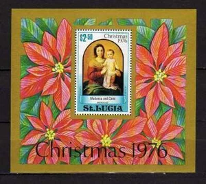 15579) ST. LUCIA 1976 MNH** Nuovi** Christmas - Natale - S/S... - Afbeelding 1 van 1