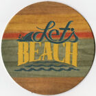 Landshark Let's Beach Beer Coaster