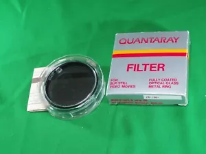 Quantaray 52mm Circular Polarizing C-PL Filter Polarizer Canon Nikon With Box - Picture 1 of 2