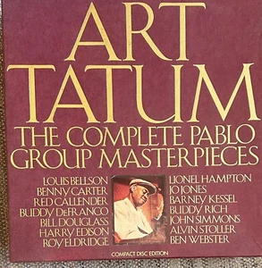 Art Tatum Group Masterpieces Complete Box Set. (CD, 1991) - Picture 1 of 1