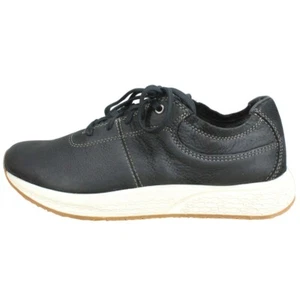 LL Bean Women's Stone Coast Black Nubuck-leather Comfort Oxford Shoes Size 10 M - Picture 1 of 9