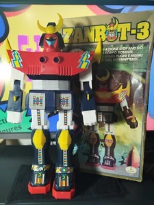 Zambot 3 Battery Operated Motorized Ceppi Ratti 1980 Raro Giocattolo Vintage - Foto 1 di 24