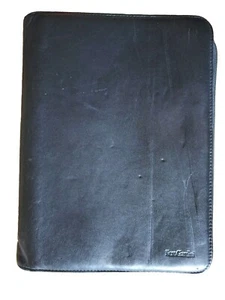 NERO GIARDINI Organizer Porta agenda documenti con Anelli in Pelle Made in Italy - Foto 1 di 12